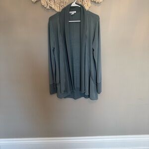 Athleta Women's Navy Open-Front Cardigan